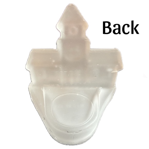 Vintage Beacon Hill Frosted Glass Christmas Church House Tea Light Candle Holder - Picture 4 of 6